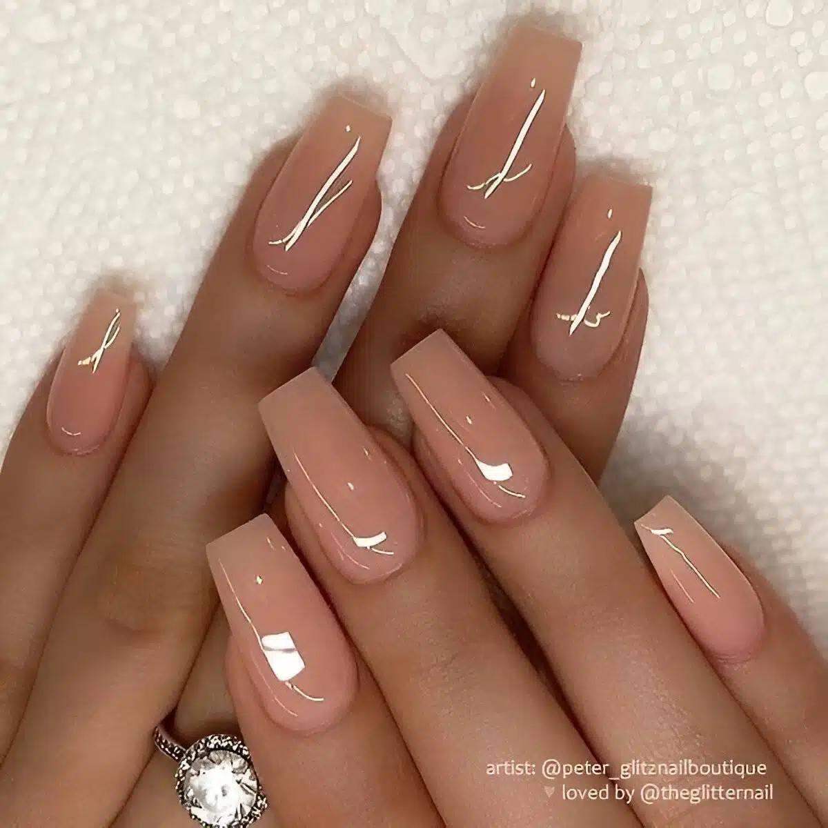 30 Feminine Nude Nail Designs To Slay Any Occasion - 211