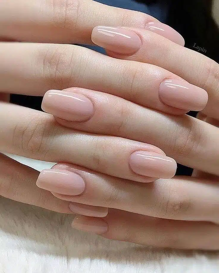 30 Feminine Nude Nail Designs To Slay Any Occasion - 221