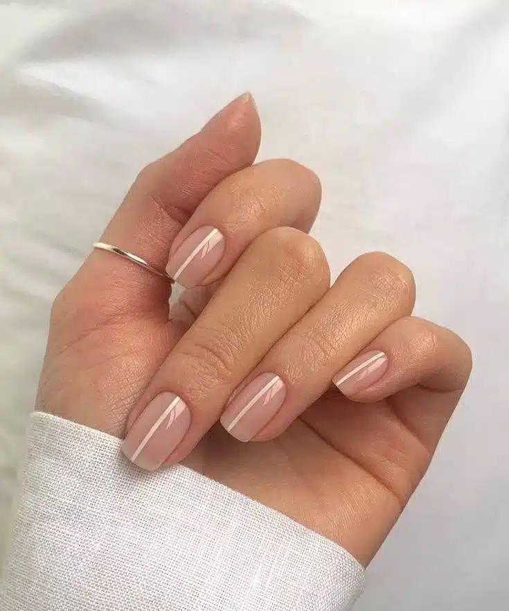 30 Feminine Nude Nail Designs To Slay Any Occasion - 225