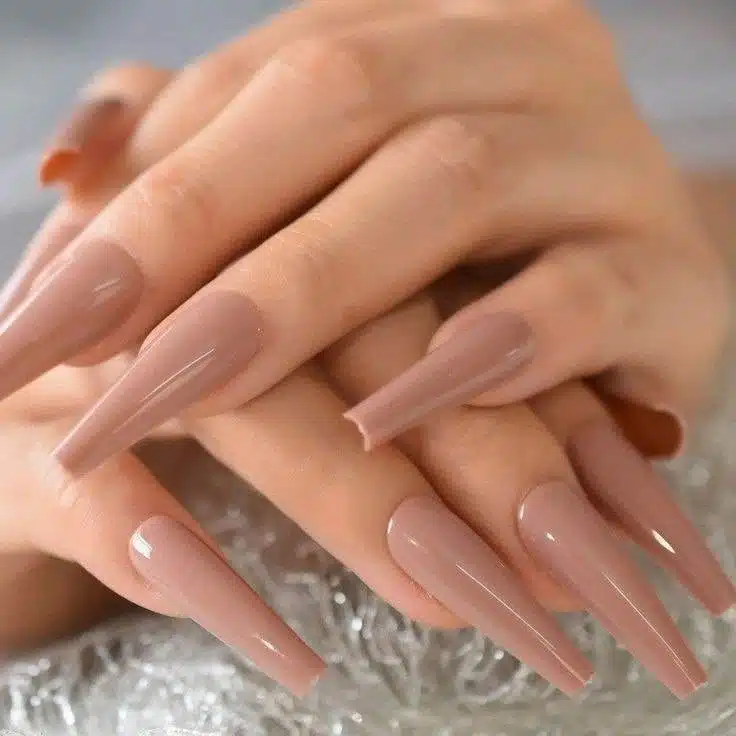 30 Feminine Nude Nail Designs To Slay Any Occasion - 227