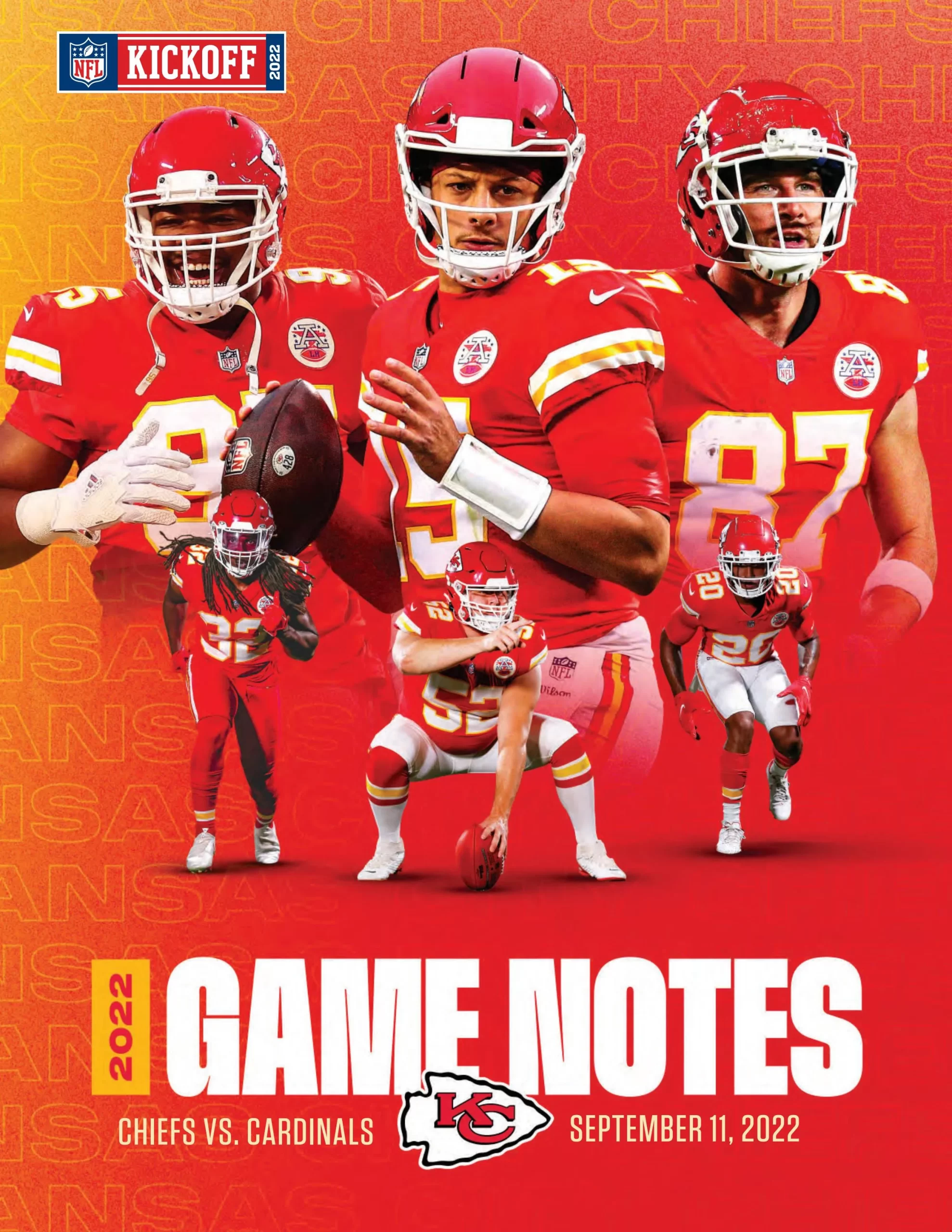 Regular Season Game 1 - Chiefs at Cardinals (9-11-22) by Kansas City Chiefs  - Issuu