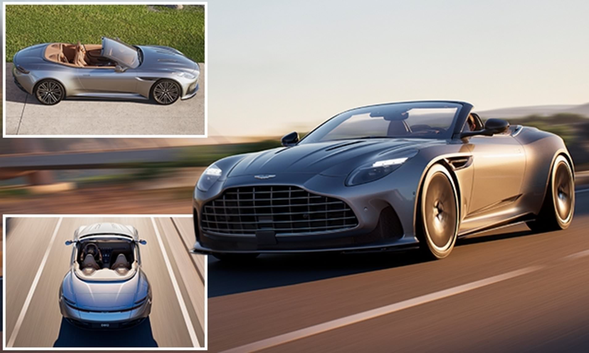 The Aston Martin DB12 Volante, Britain’s New Open-Top Super Tourer, Redefines Elegance