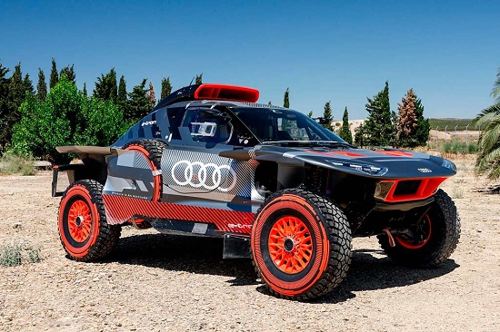 Audi RS Q e-tron for Dakar-2023.