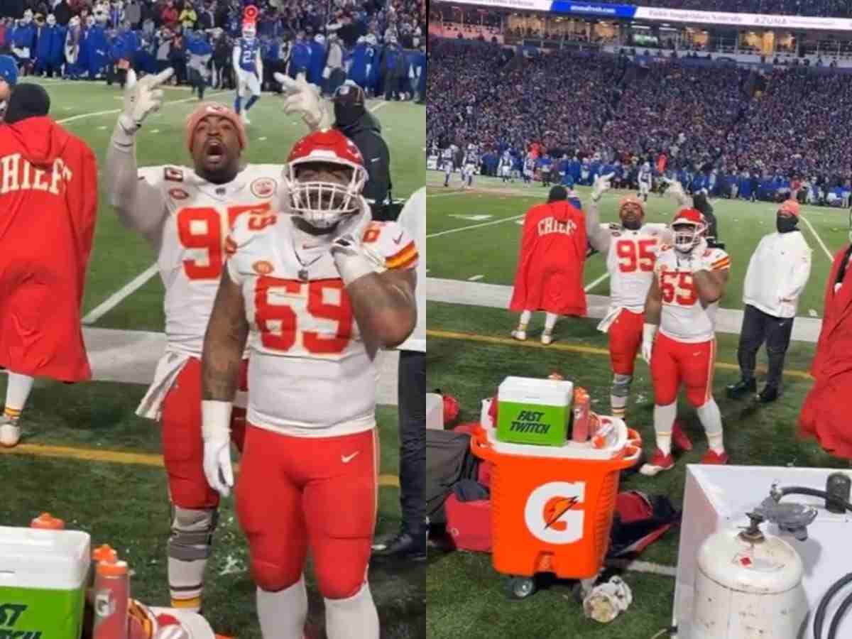 WATCH: “F**k you!” – Chiefs’ Chris Jones shows middle finger to ‘rowdy’ Bills fans during playoff game