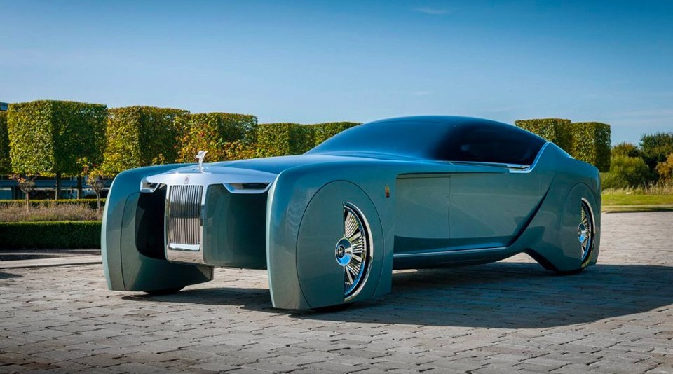 Rolling Royalty: Unveiling the Return of Rolls-Royce 103EX, the All-Electric Wonder from the Year 2035