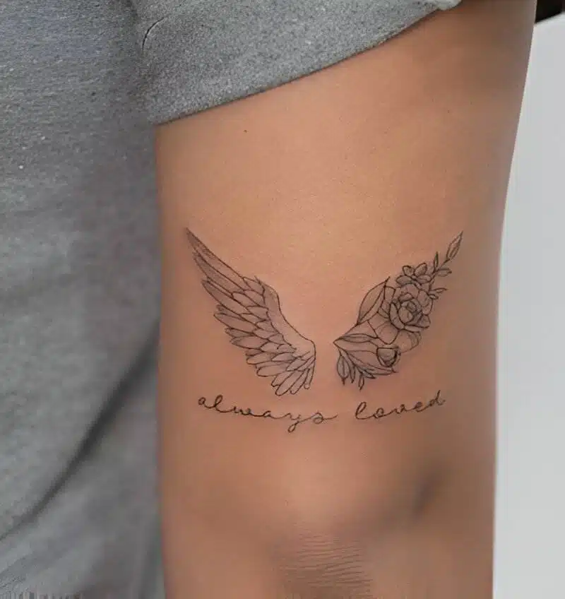 25 Angel Wing Tattoos That Are The Epitome Of Feminine Power - 177