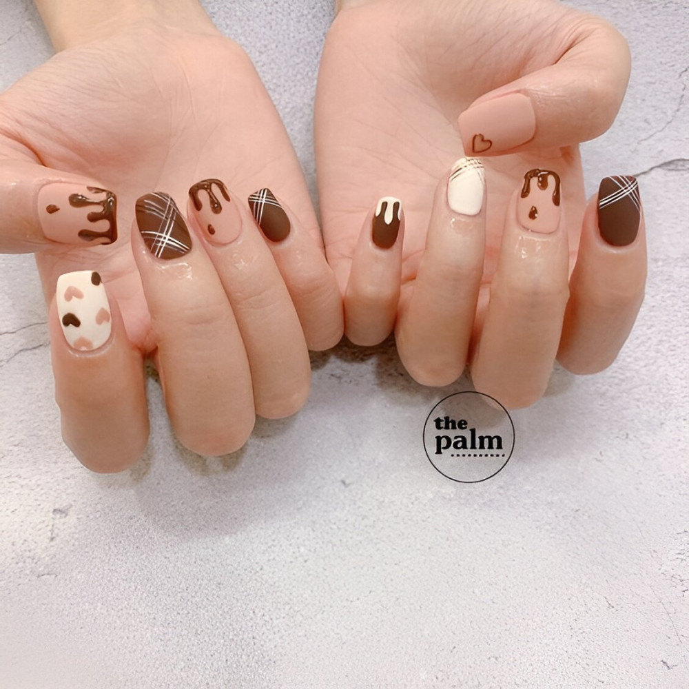 35 Chocolate Nail Art Designs That Are Sweeter Than Candies - 281