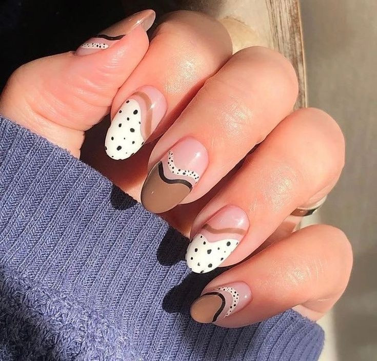 35 Chocolate Nail Art Designs That Are Sweeter Than Candies - 237