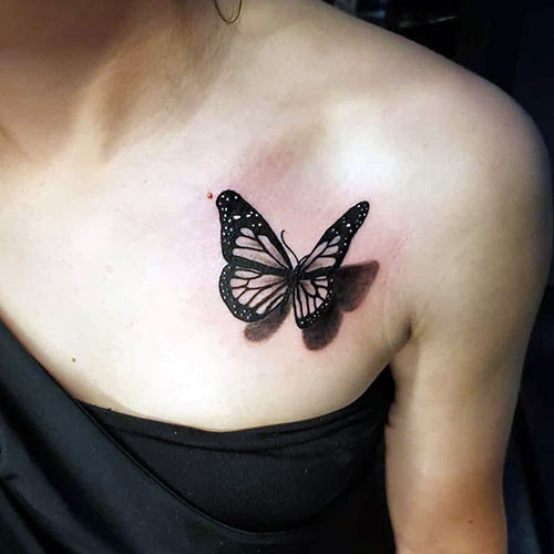 3D Butterfly Tattoo Ideas