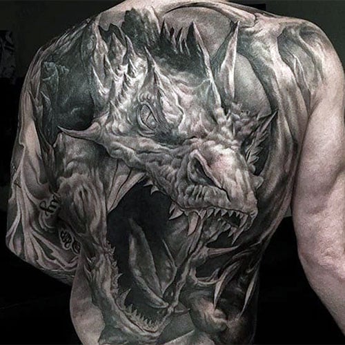 3D Dragon Tattoo Designs