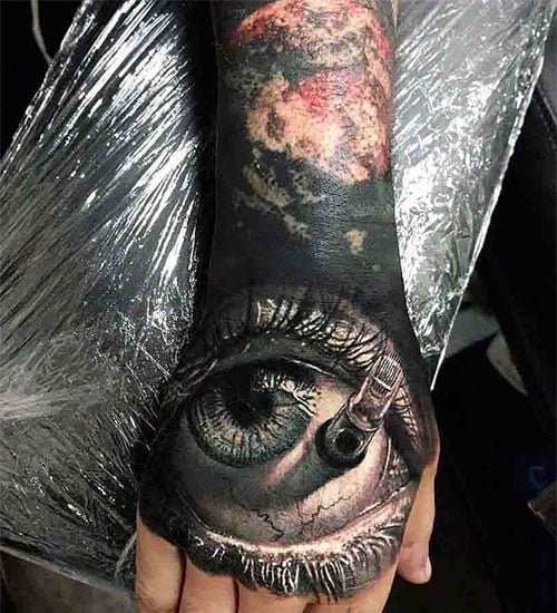 3D Eye Tattoo Designs