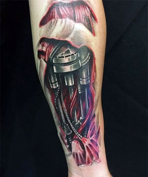 3D Forearm Tattoo Designs