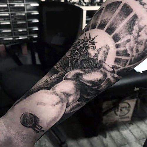 3D Jesus Tattoo Ideas