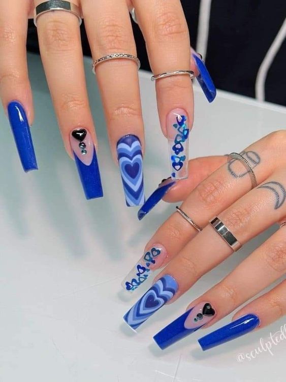 Development Alert Blue Nail Artwork Designs For 2024 Amazing Xanh   3afbd4473c67637dbaf590852961c4de 