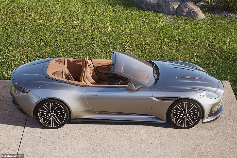 The Aston Martin DB12 Volante, Britain’s New Open-Top Super Tourer, Redefines Elegance