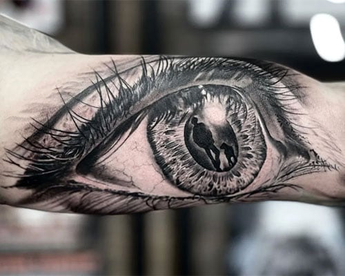 Amazing 3D Eye Tattoo Ideas