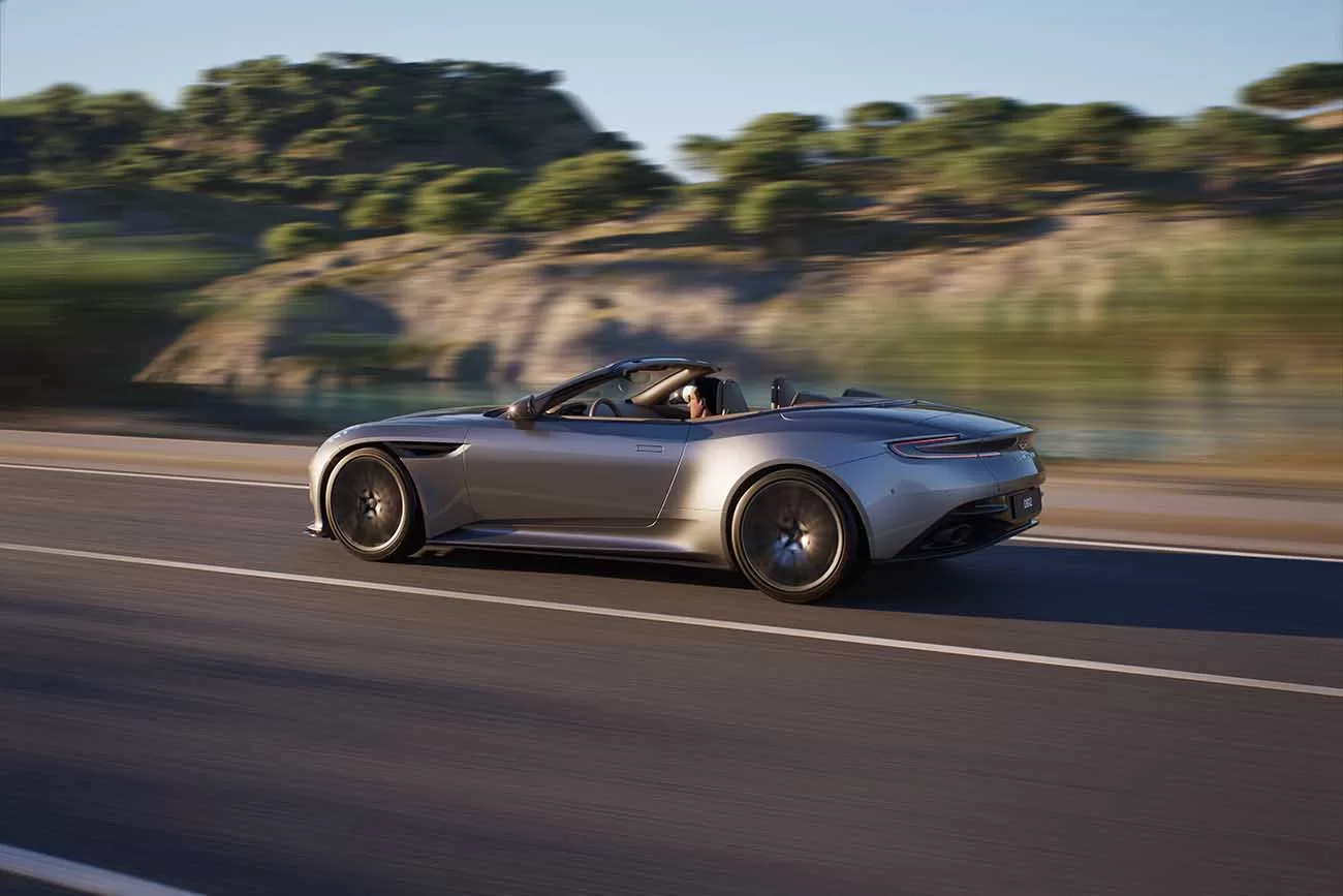 The Aston Martin DB12 Volante, Britain’s New Open-Top Super Tourer, Redefines Elegance