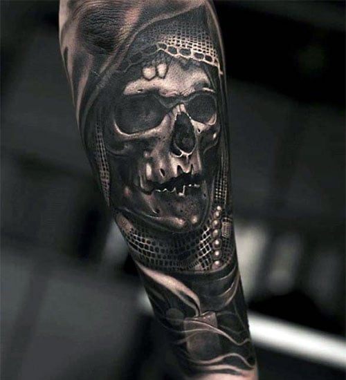 Badass 3D Forearm Tattoo