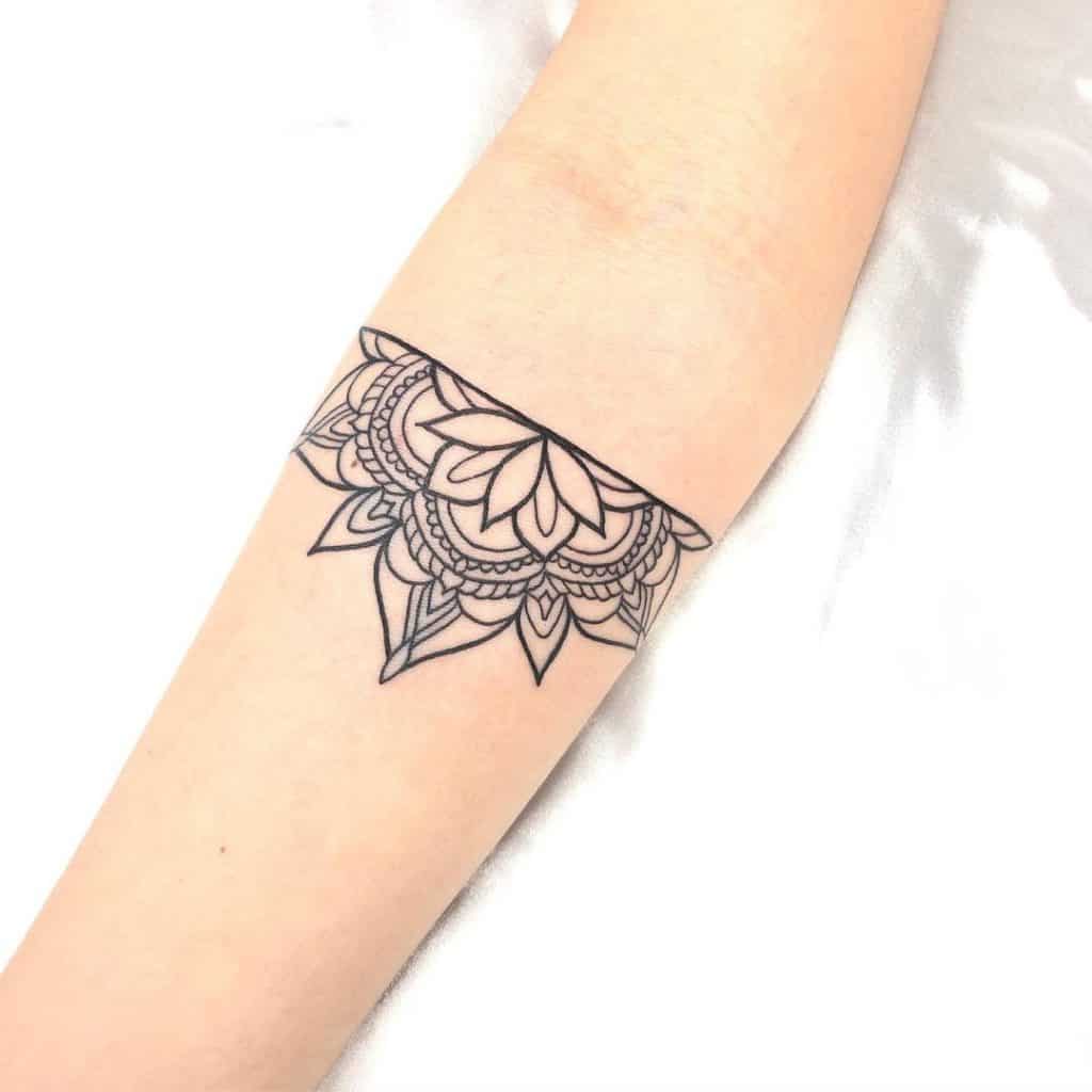 Linework or Line Art Tattoos 3