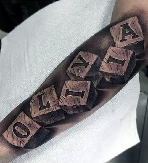 Meaningful 3D Tattoo