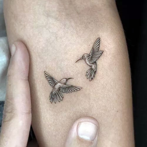 Small 3D Tattoo