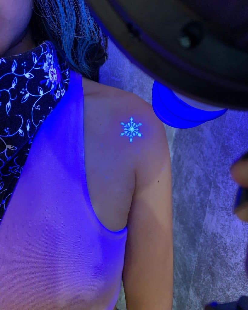 UV or Glow-In-The-Dark Tattoos 2