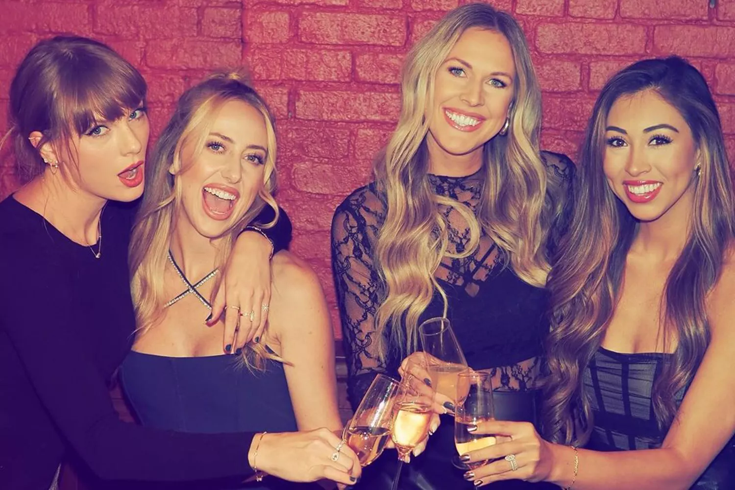 Brittany Mahomes Shares Photos from Girls Night with Taylor Swift and NFL Wives