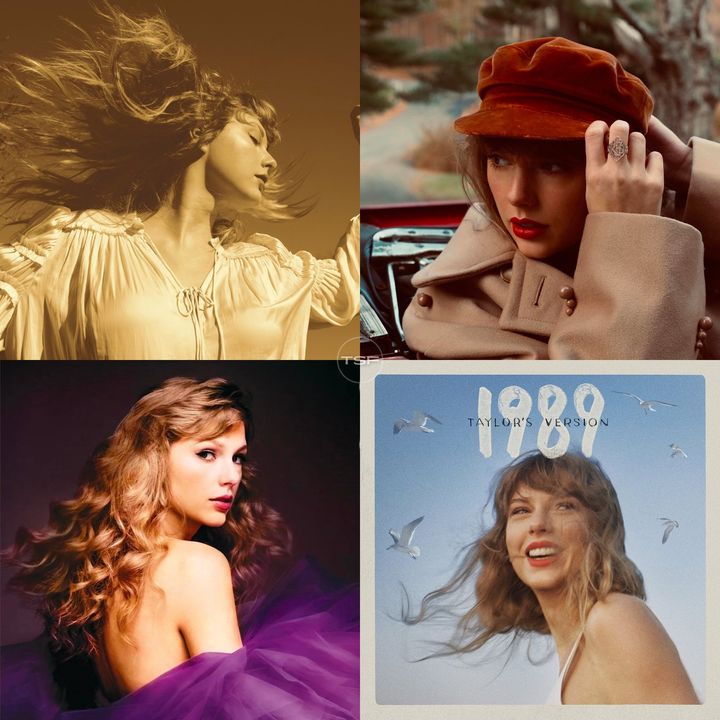 "Taylor's Version" albums to date