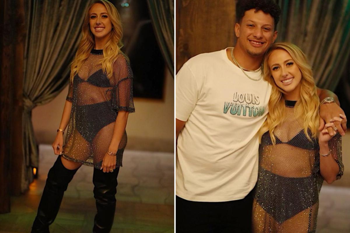 Brittany Mahomes shares sparkling Vegas outfit on Instagram