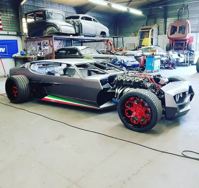 Lamborghini Espada Hot Rod Arts Danton Arts Kustoms Tuning 29