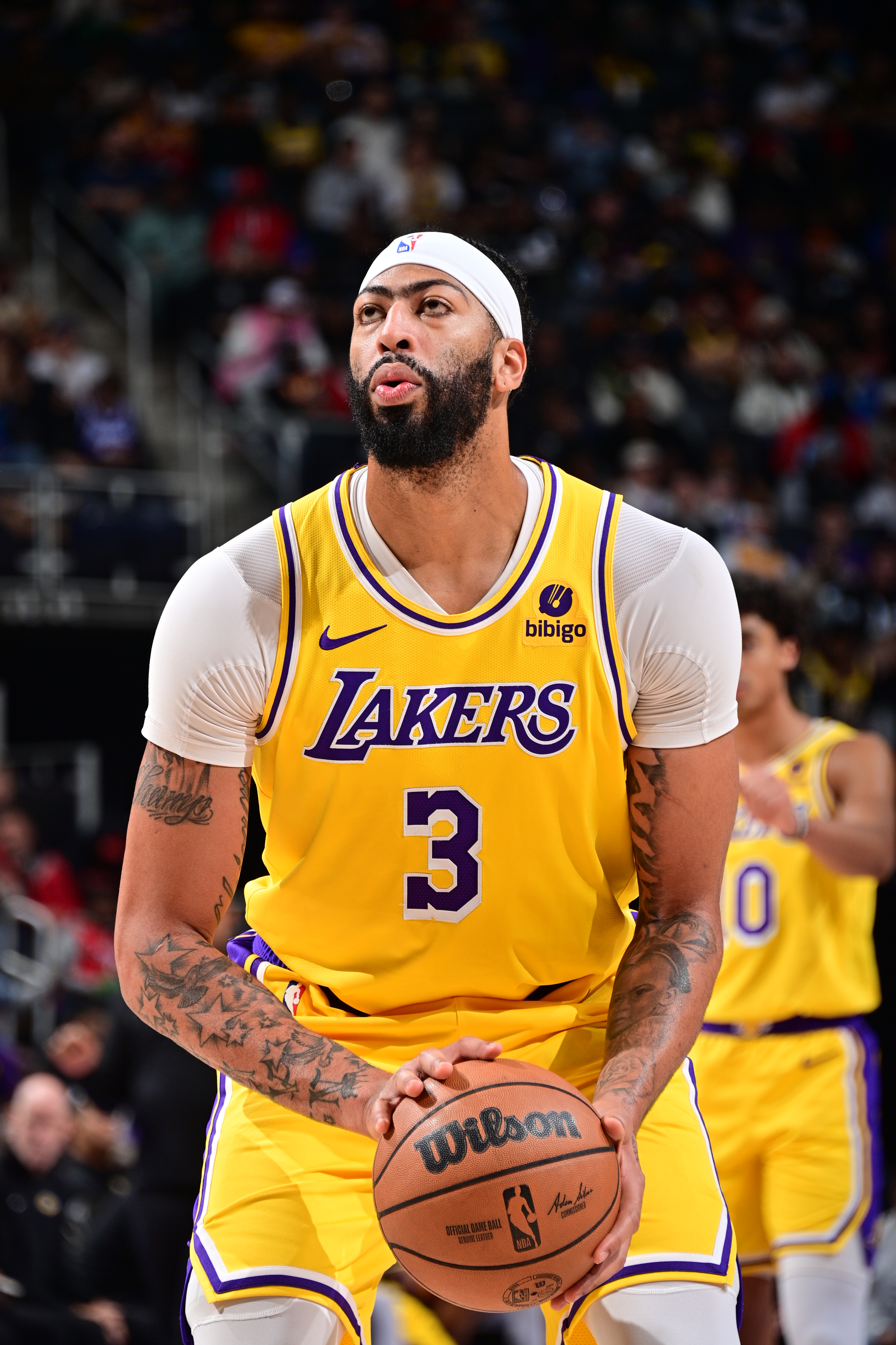 Last season, the Los Angeles Lakers superstar was listed at six-foot-10 and 253 pounds