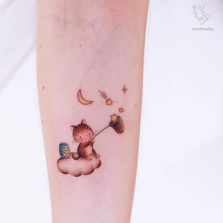 Cute Tattoos by Ayhan Karadag