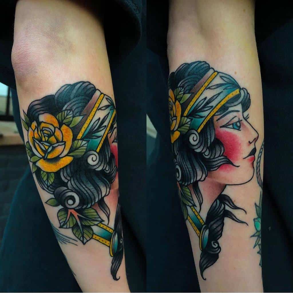forearm gypsy rose tattoos jasonbarresi