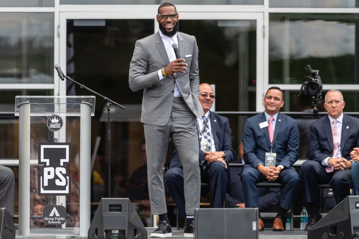 LeBron James explains why it's so important to open the I Promise School in  his hometown of Akron, Ohio - Silver Screen and Roll