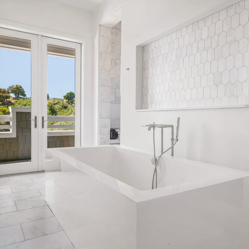 Bathroom of Spencer Dinwiddie’s Calabasas Home