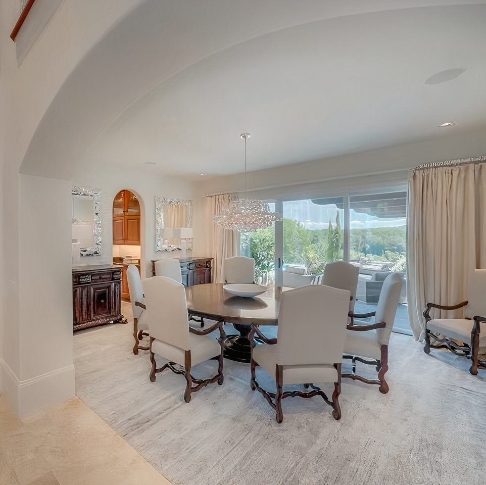 Dining Area in Damian Lillard's Oregon Home