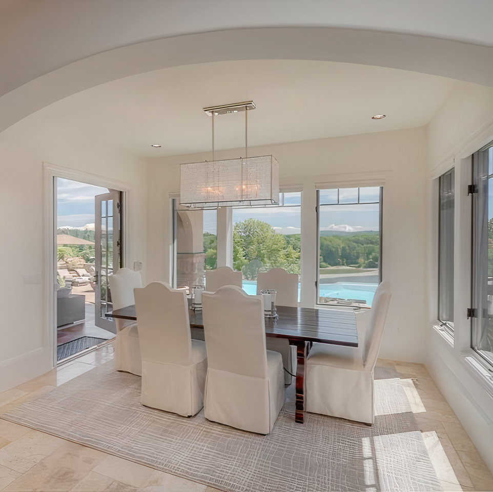 Dining Area in Damian Lillard's Oregon Home