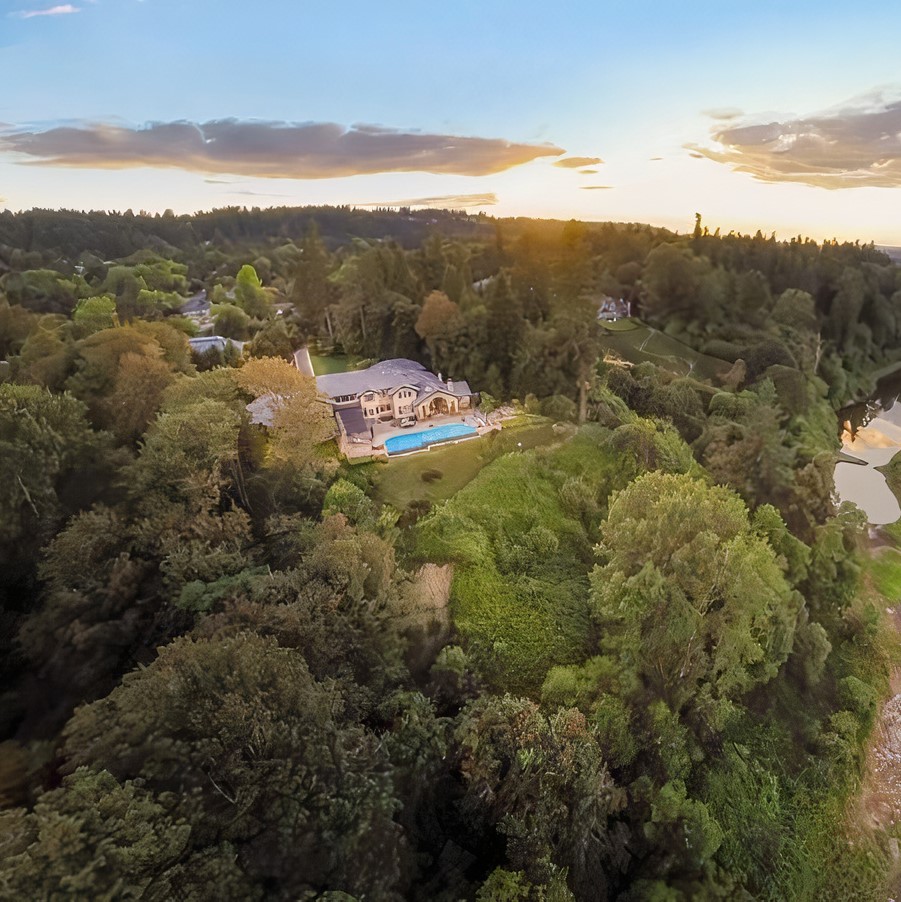 Aerial View of Damian Lillard's Oregon Home