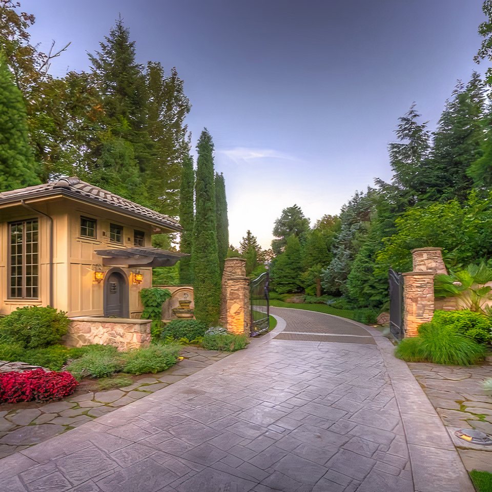 Entryway in  Damian Lillard's Oregon Home