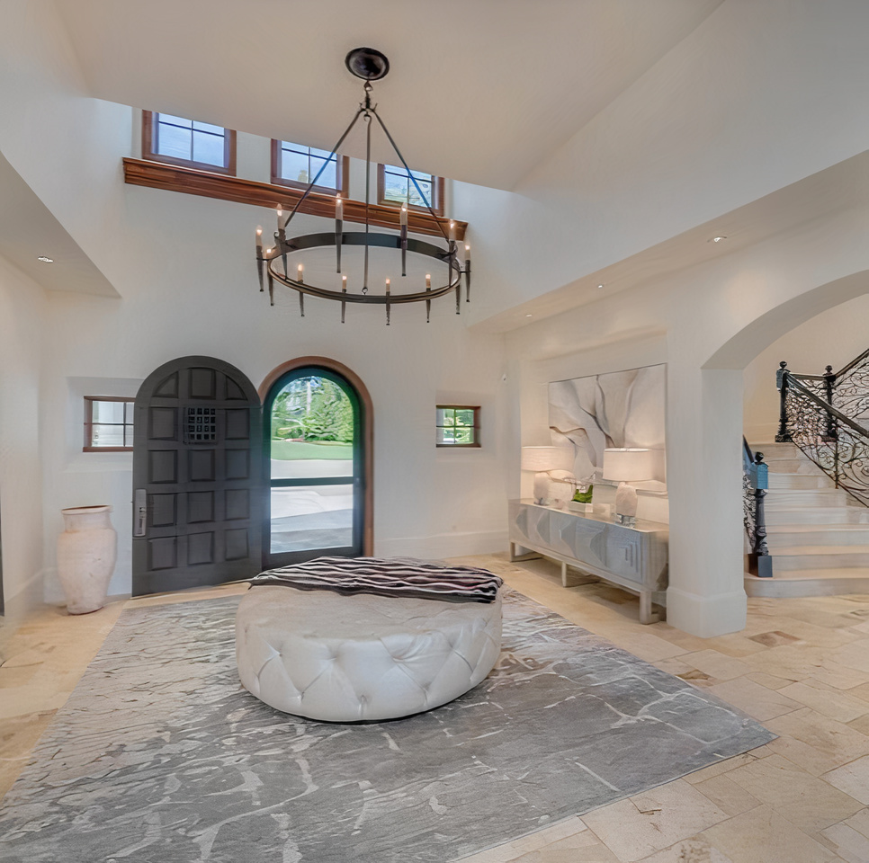 Foyer in Damian Lillard's Oregon Home