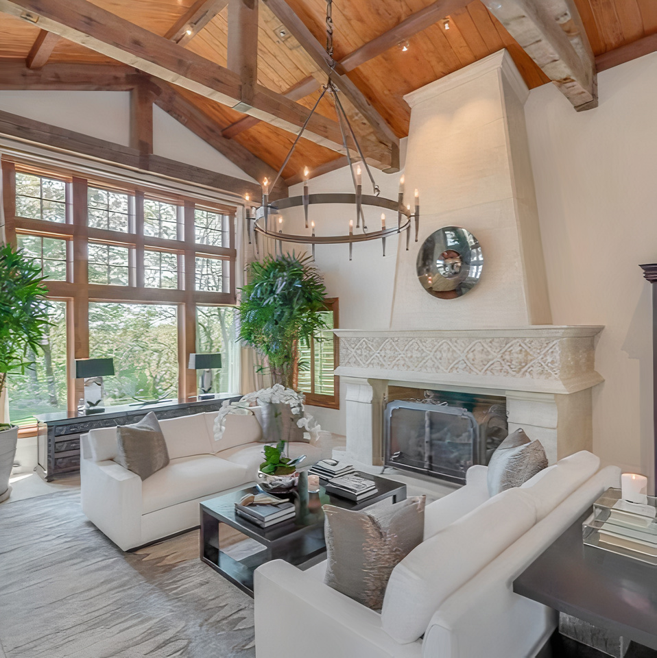 Living Area in Damian Lillard's Oregon Home