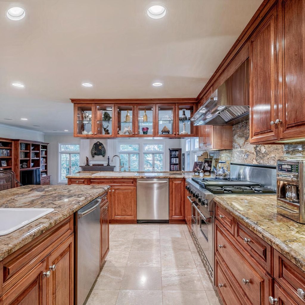 Kitchen in Blake Griffin's Brentwood Home