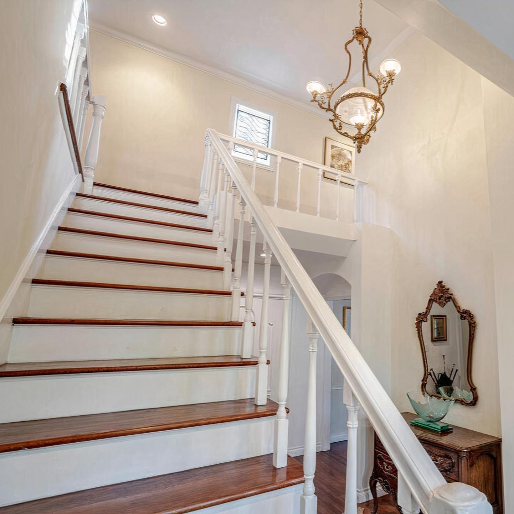 Staircase in Blake Griffin's Brentwood Home