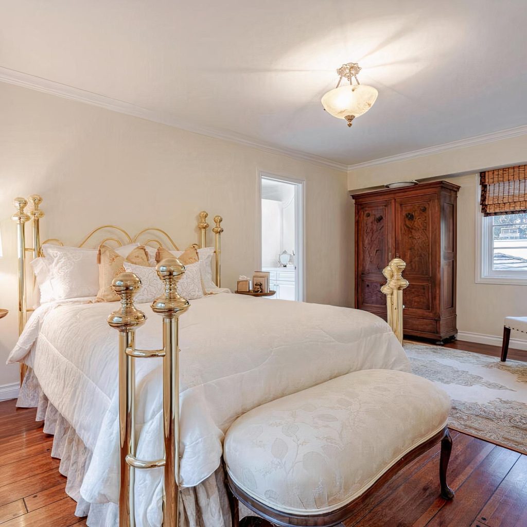 Bedroom in Blake Griffin's Brentwood Home