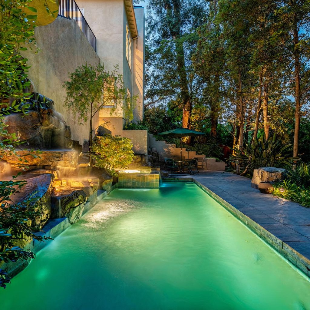 Pool of Blake Griffin's Brentwood Home