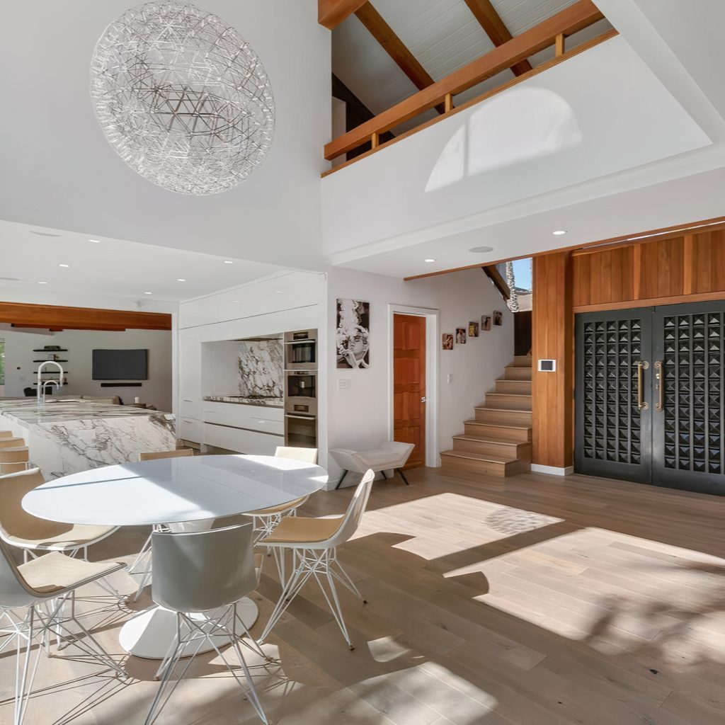 Dining Room in Candace Parker's Tarzana Home