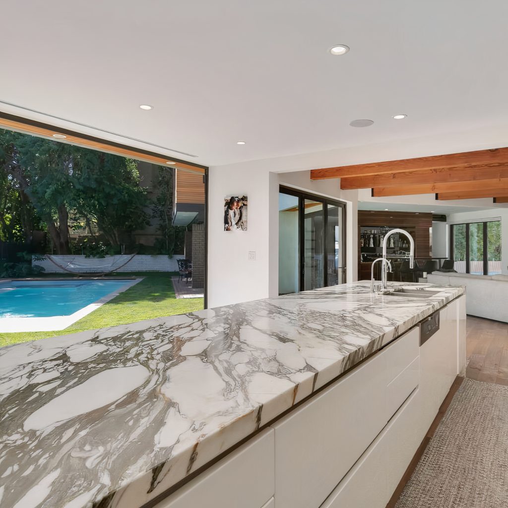 Kitchen in Candace Parker's Tarzana Home