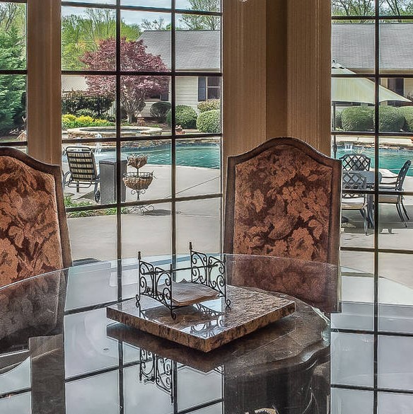 Dining Area in Shaquille O'Neal’s McDonough Home