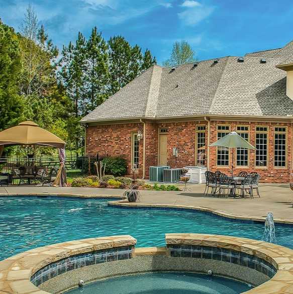 Pool of Shaquille O'Neal’s McDonough Home