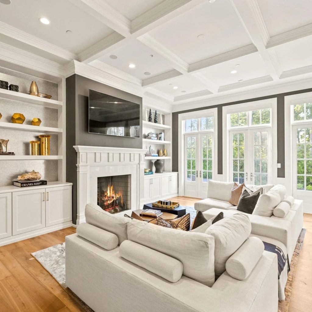 Living Room in Kentavious Caldwell-Pope’s Potomac Home